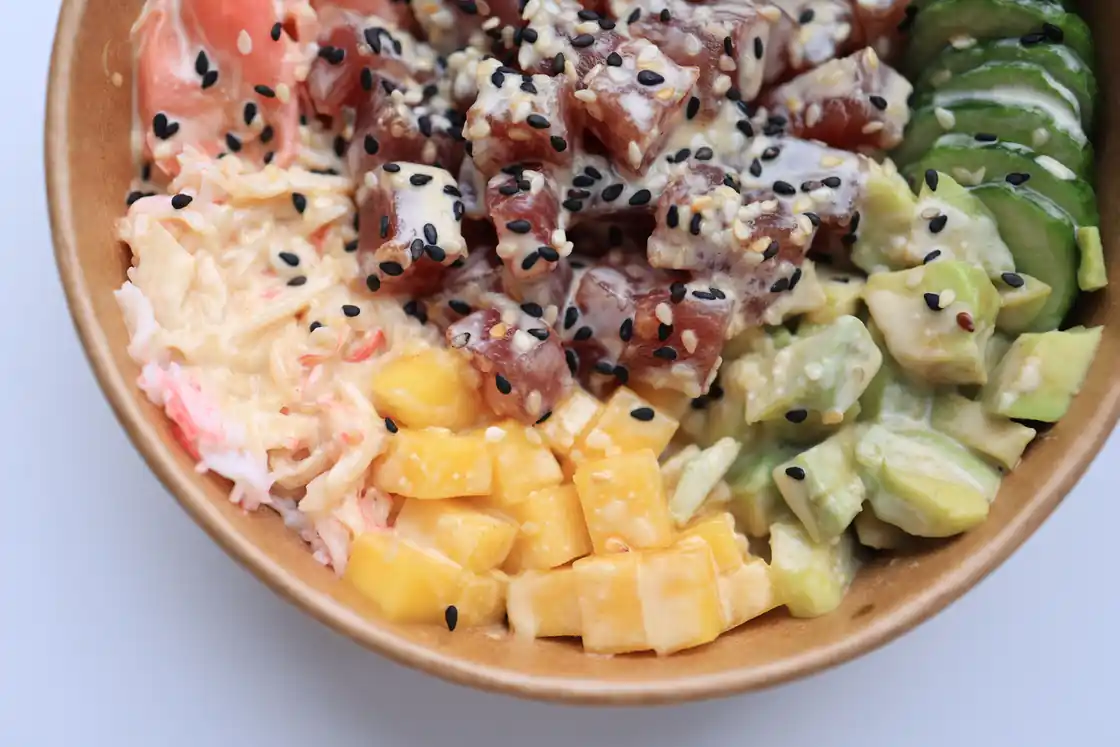 Ahi Poke Salad