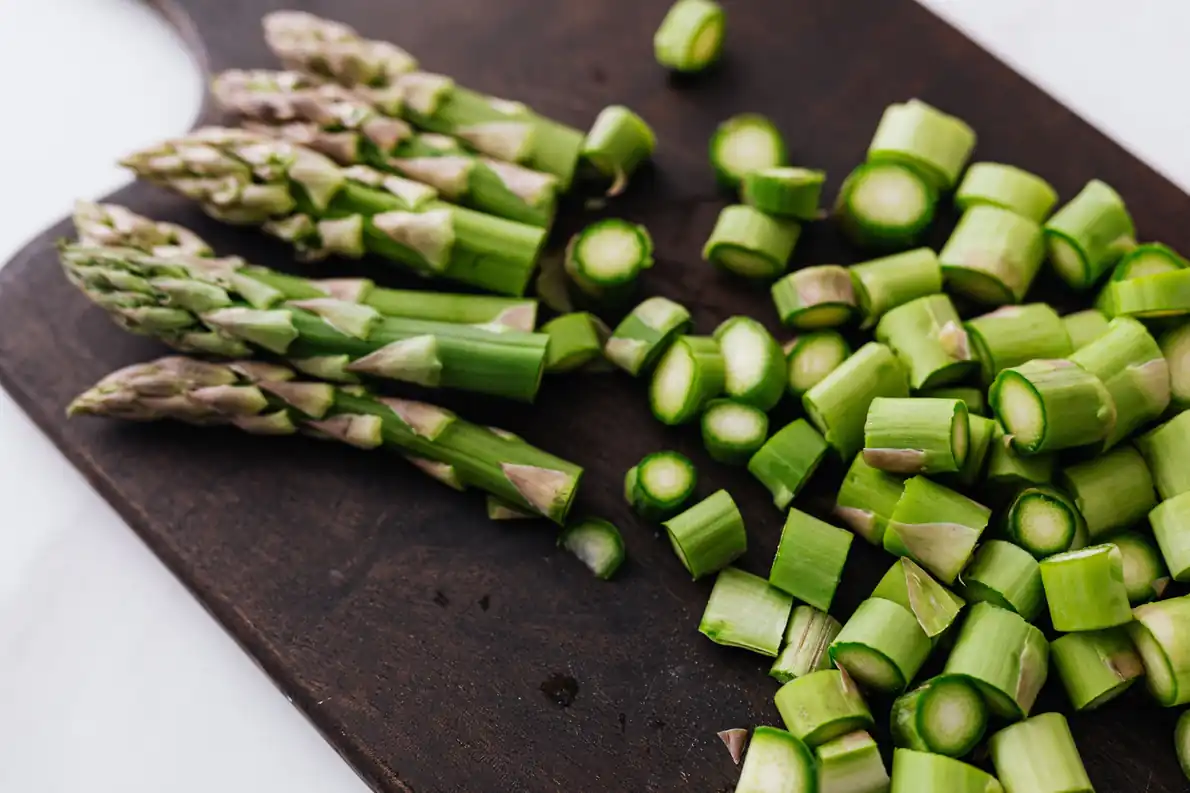 Asparagus and Water Chestnuts