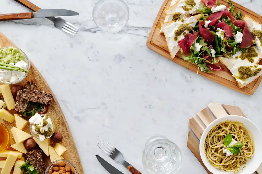 Asparagus with Prosciutto and Pine Nuts