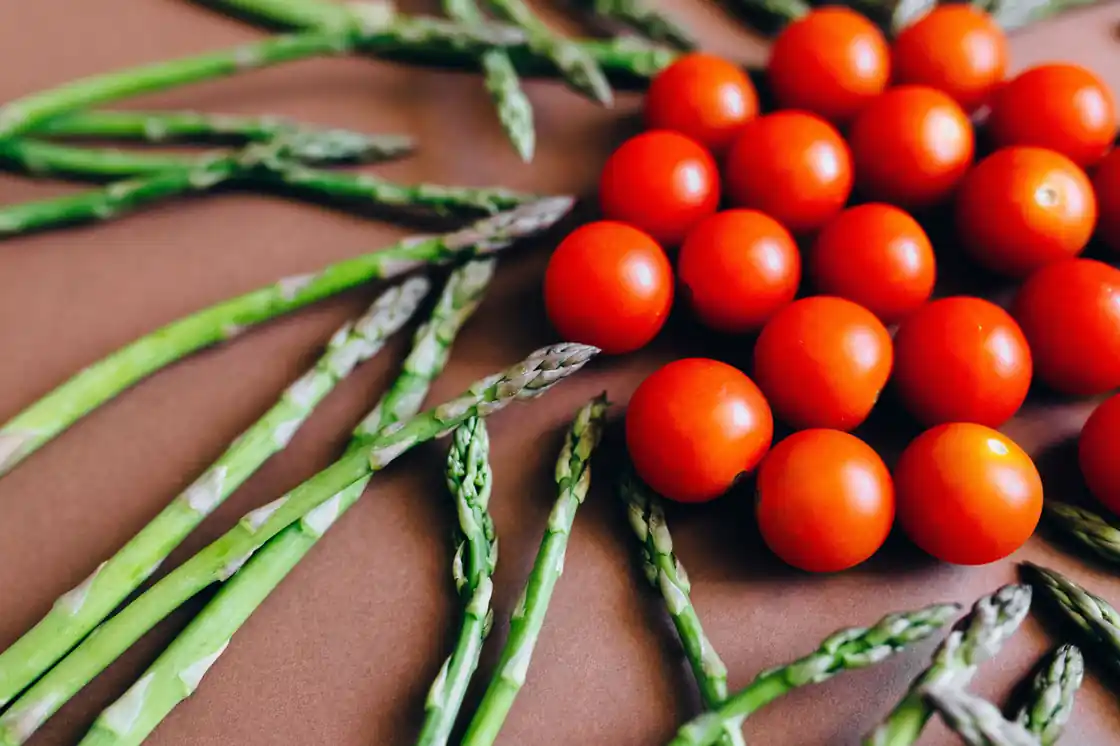 Asparagus with Tomatoes