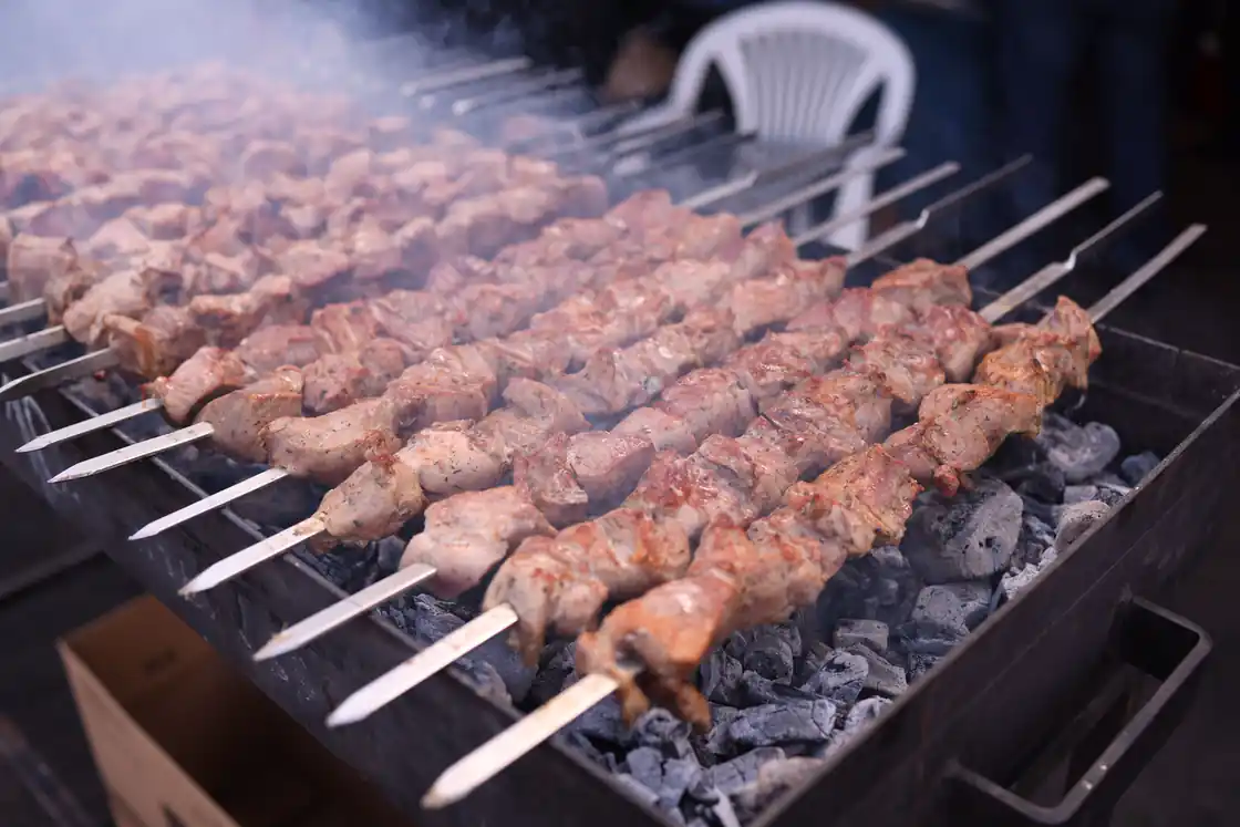 Chicken Kabobs Mexicana