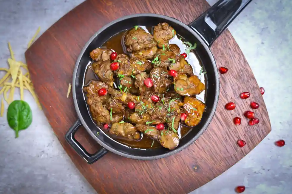 Chicken Livers Peri Peri