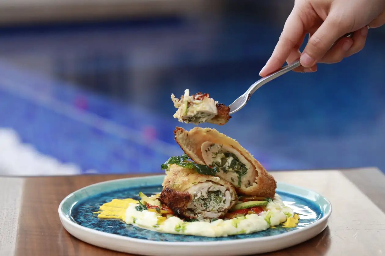 Creolized Stuffed Chicken Breasts