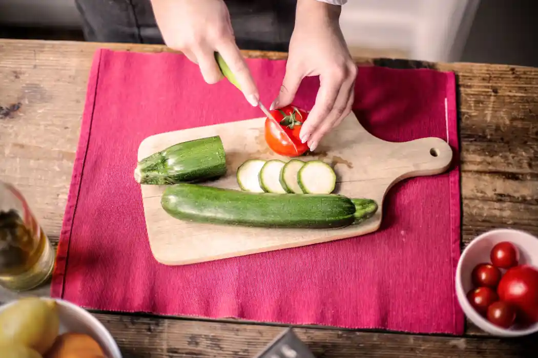 Elegant Zucchini and Tomatoes
