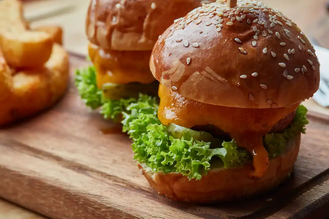 Fiesta Stuffed Turkey Burgers