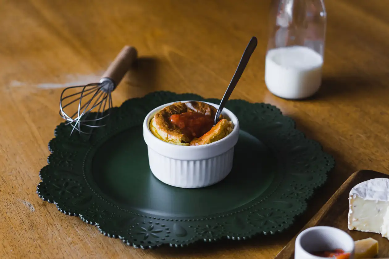 Grandma's Spinach Souffle Bake