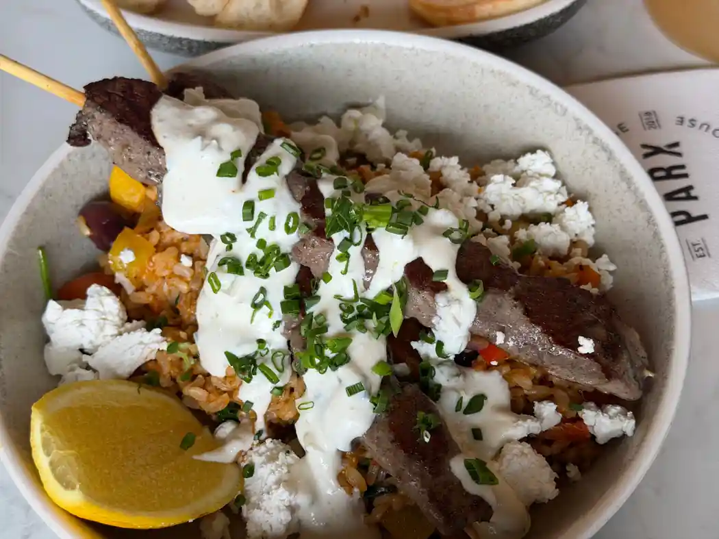 Greek Lamb Kabobs