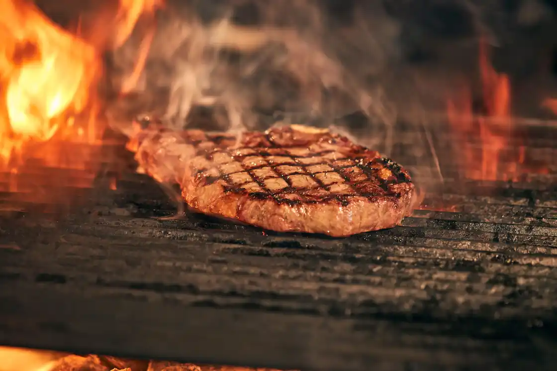 Greek-Style Rib Eye Steaks
