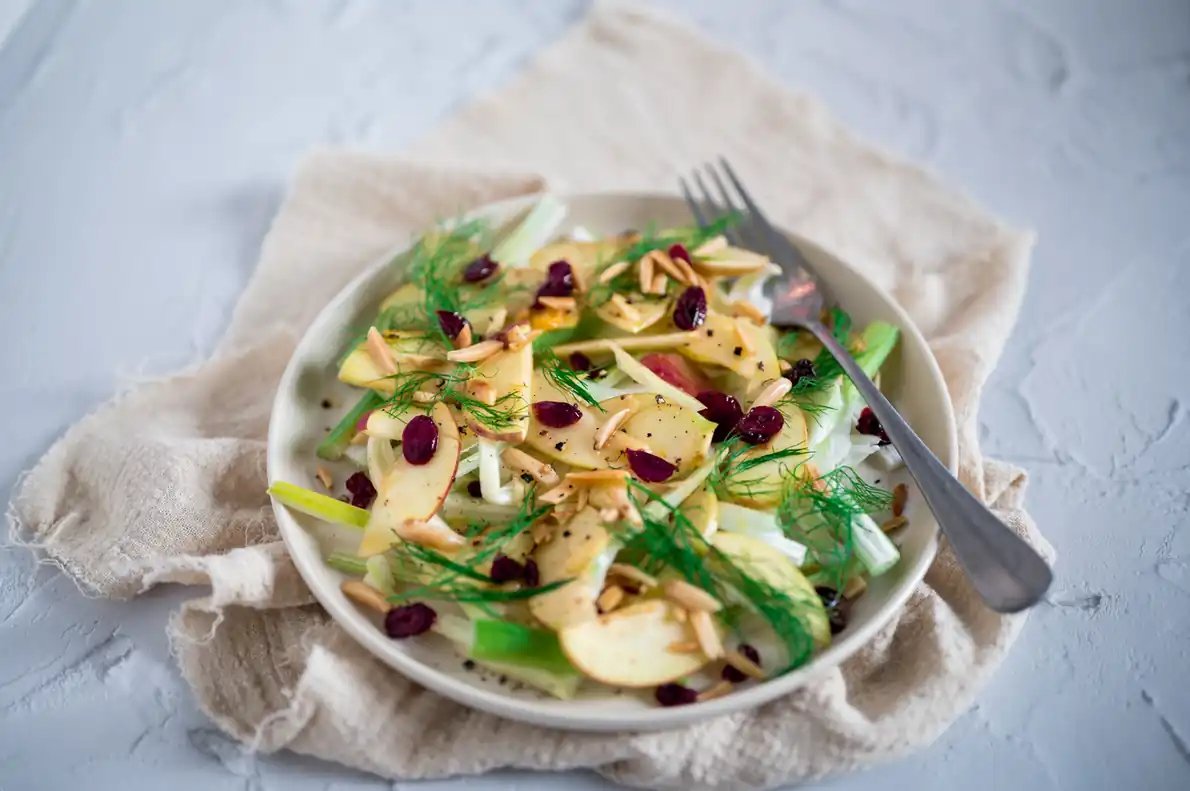 Hot Chicken Liver and Fennel Salad