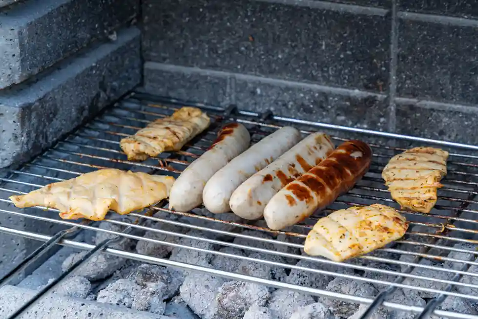 Italian Chicken Sausage Stuffed Portabellas