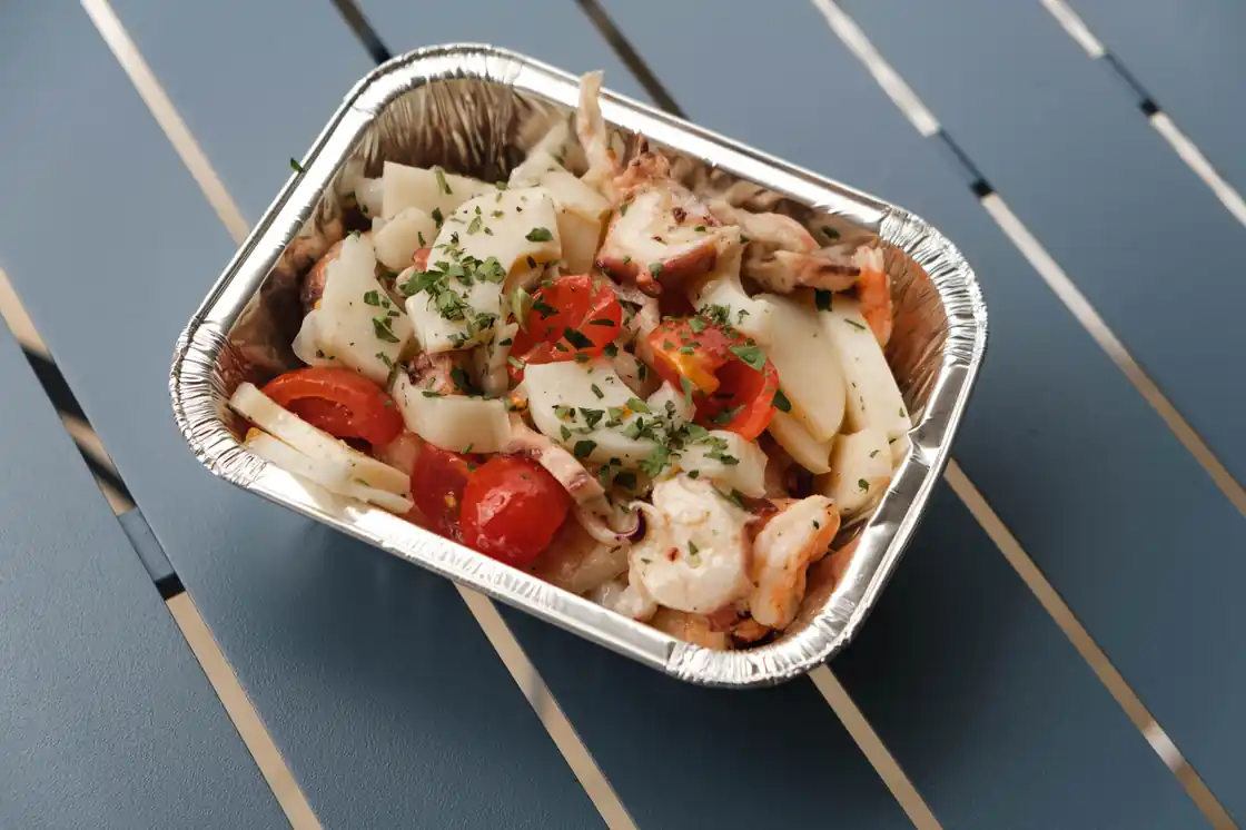 Italian Marinated Seafood Salad