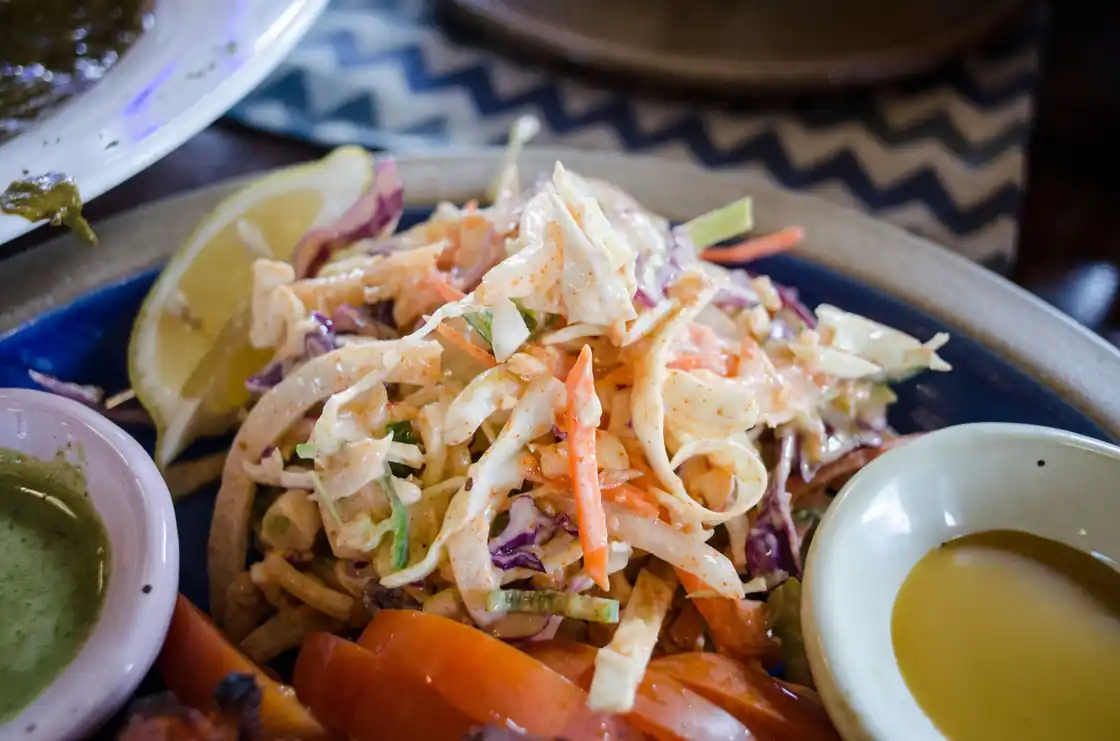 Marion's Santa Fe Almond Slaw