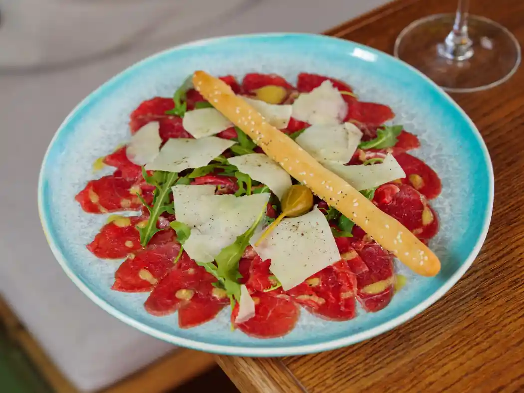 Painted Chef's Classic Beef Carpaccio