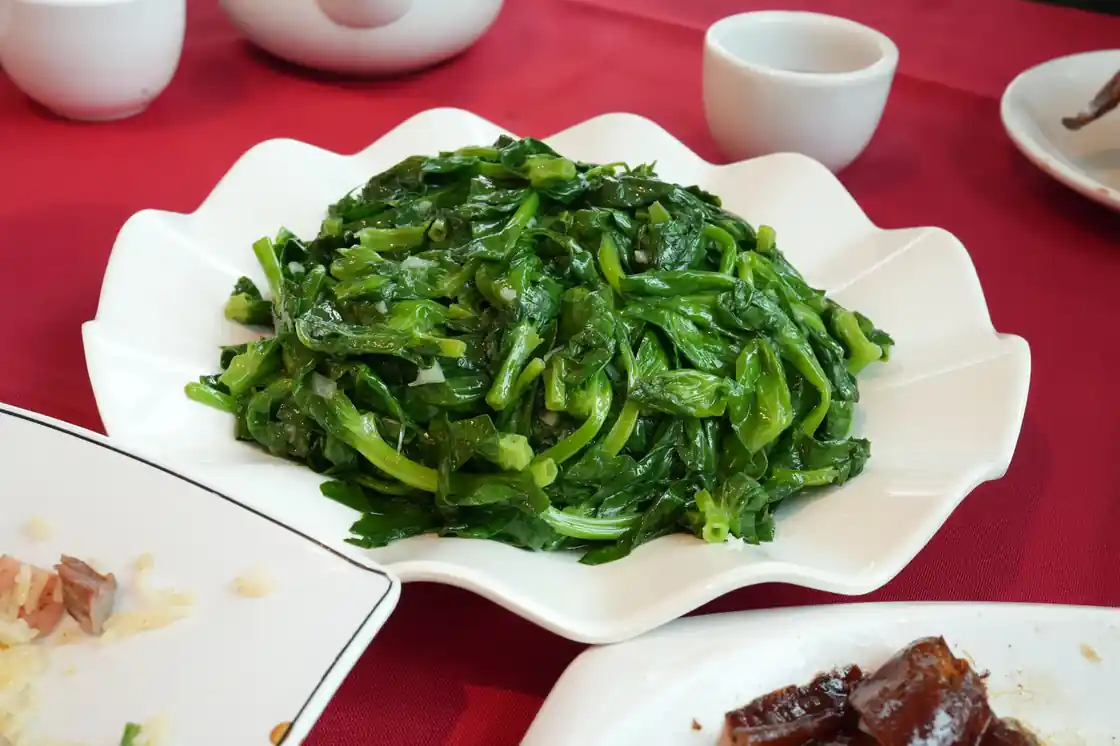 Pan Fried Spinach