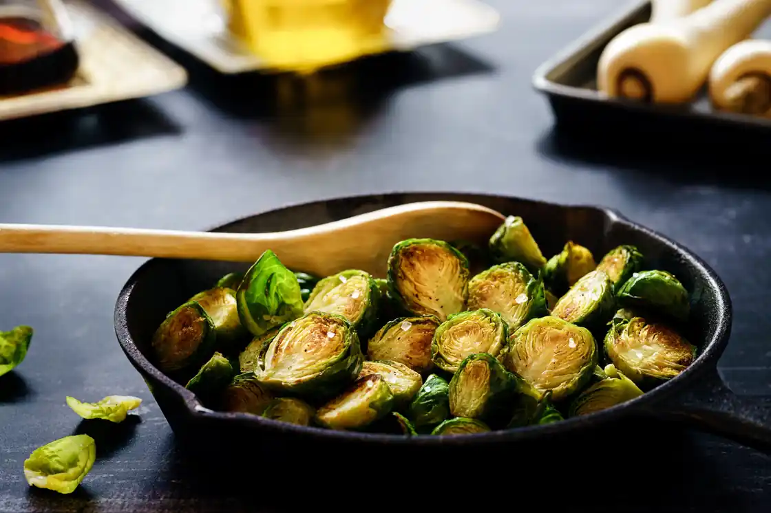 Quick Brussels and Bacon