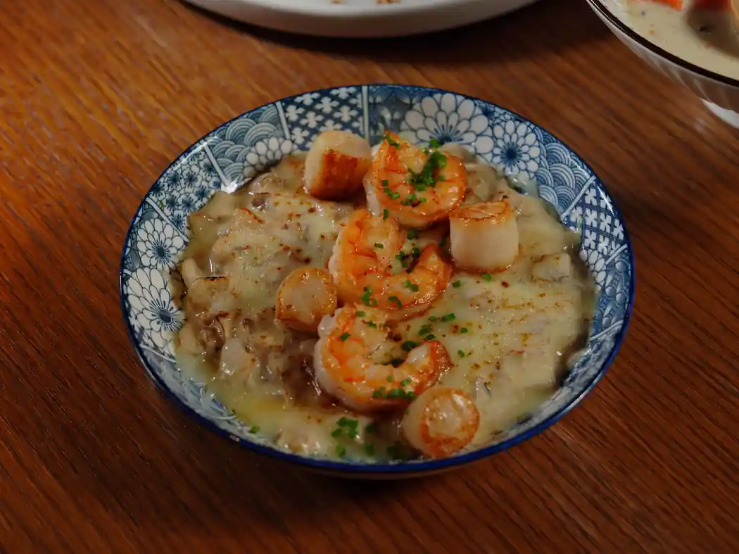 Scallops with White Wine Sauce II