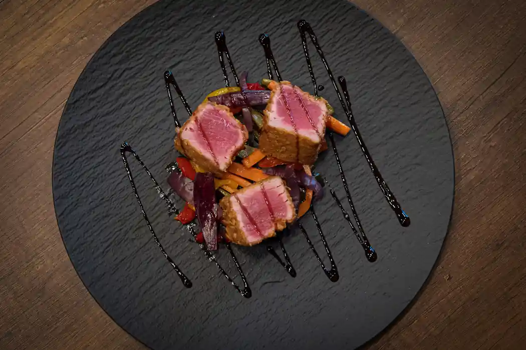 Seared Ahi Tuna Steaks