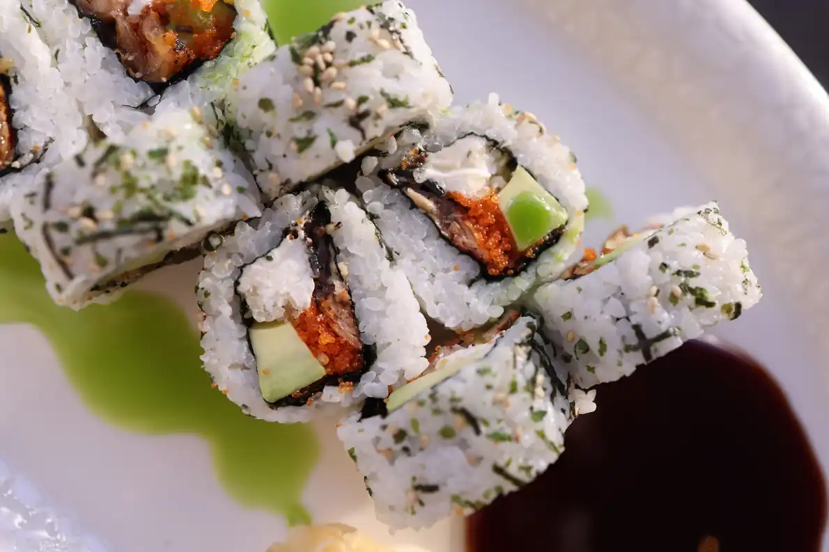 Sesame Crusted Mahi Mahi with Soy Shiso Ginger