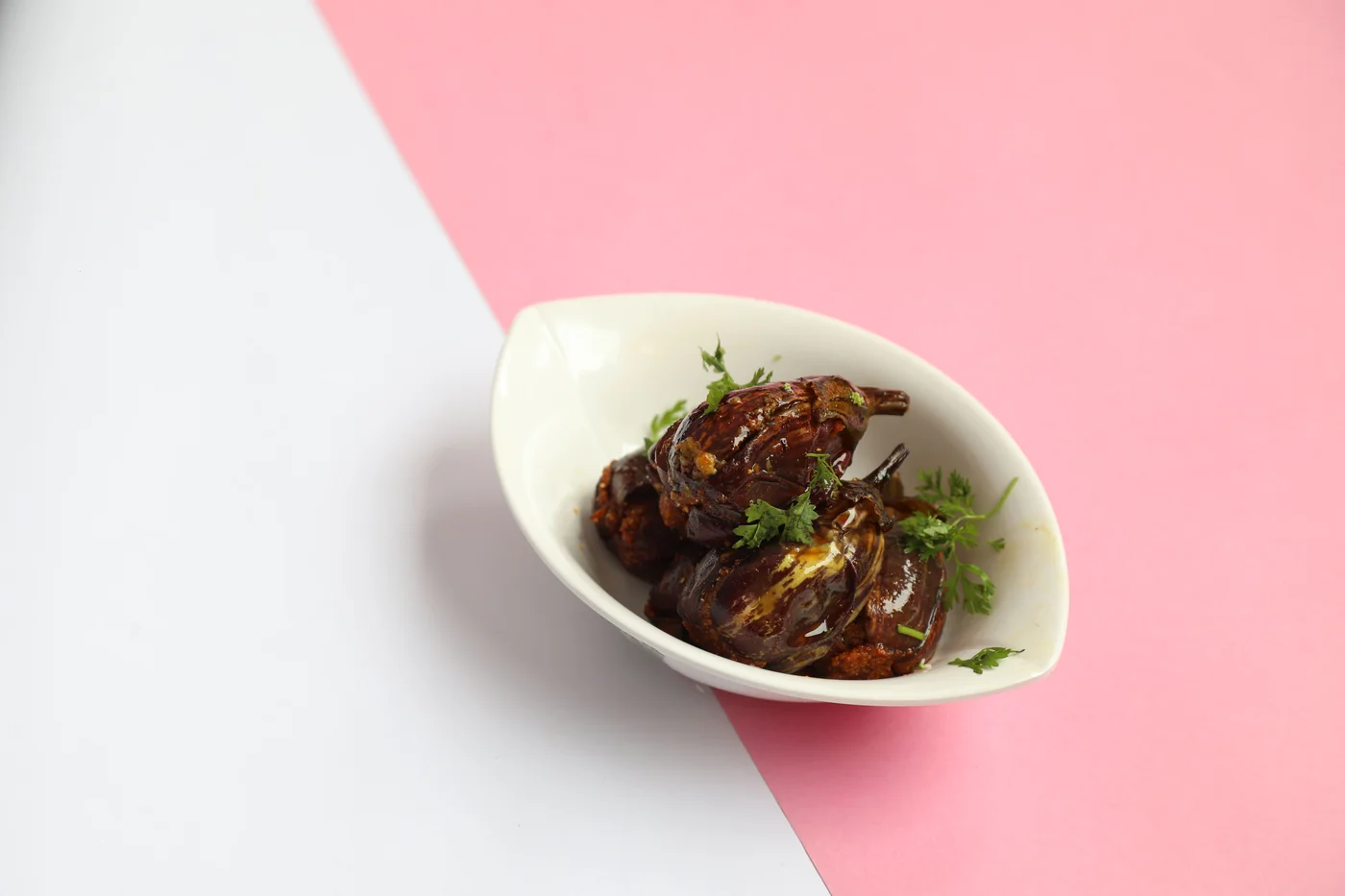 Spiced Eggplant Indian Style