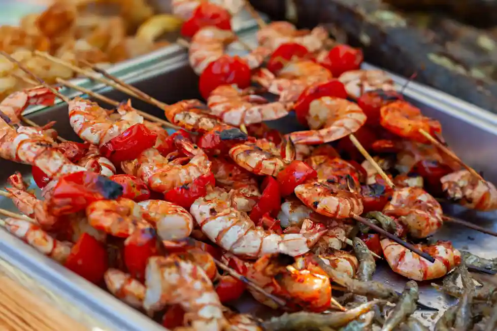 Steve's Spicy Shrimp Kabobs