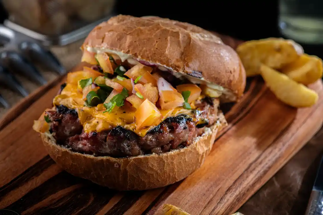 Tim's Famous Salsa Burgers