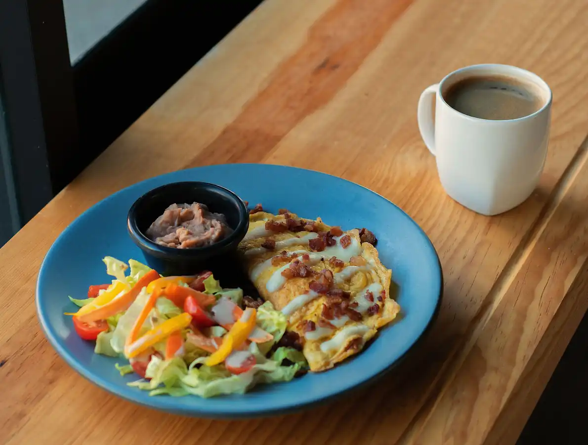 Wake-Up Bacon Omelet